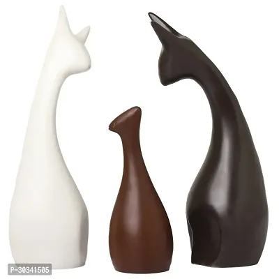 Trendy Polyresin Deer Family Figures Showpiece-thumb5