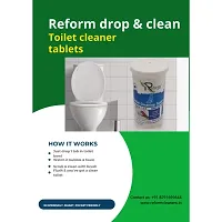 Reform toilet cleaning (drop  clean) tablets fresh fragrance ecofriendly pack of 10-thumb3