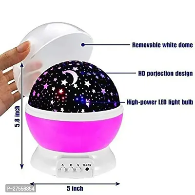 Star Master Galaxy Night Light lamp 360 Degree Rotating Sky Night Projector lamp 8 Colors Night Lights-thumb3