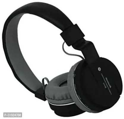 Elegant Black Bluetooth Wireless Headphones-thumb0