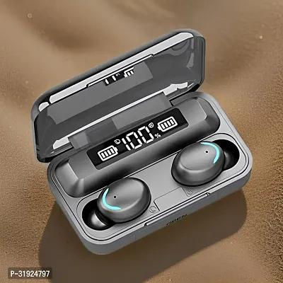 Elegant Grey Bluetooth Wireless Earbuds