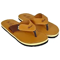 Tan Eva Flip Flops For Men-thumb4