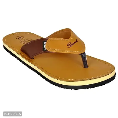 Tan Eva Flip Flops For Men-thumb2