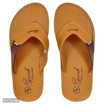 Tan Eva Flip Flops For Men