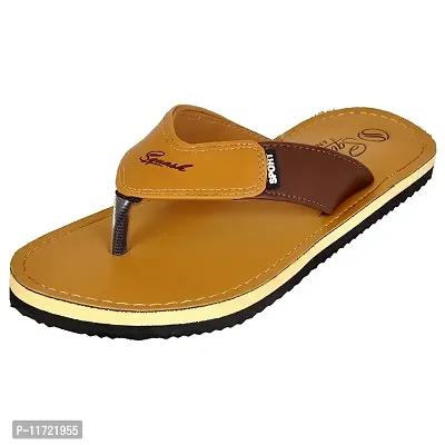 Tan Eva Flip Flops For Men-thumb4