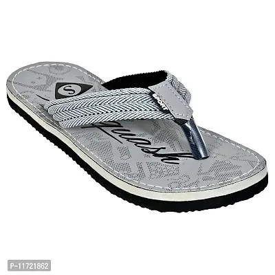 Grey Eva Flip Flops For Men-thumb3