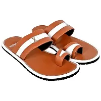 SQUASH EXTRA COMFORT TAN LIGHTWEIGHT SLIPPERS-thumb3