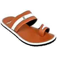 SQUASH EXTRA COMFORT TAN LIGHTWEIGHT SLIPPERS-thumb1