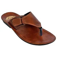 SQUASH EXTRA COMFORT TAN LIGHTWEIGHT SLIPPERS-thumb1