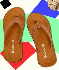 Classy Solid Flip Flops for Men-thumb4