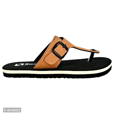 Classic Solid Flip Flops For Men-thumb3