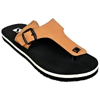 Classic Solid Flip Flops For Men-thumb3