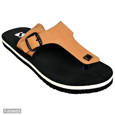 Classic Solid Flip Flops For Men-thumb4