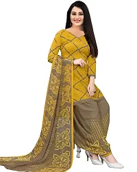 Rajnandini Women Black And Yellow Cotton Printed Unstitched Salwar Suit Material (Combo Of 2)-thumb4