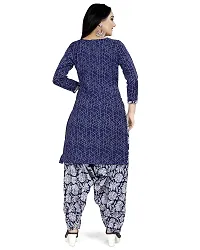 Rajnandini Women Blue And Purple Cotton Printed Unstitched Salwar Suit Material (Combo Of 2)-thumb3