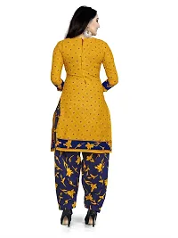 Rajnandini Women Yellow And Black Cotton Printed Unstitched Salwar Suit Material (Combo Of 2)-thumb2