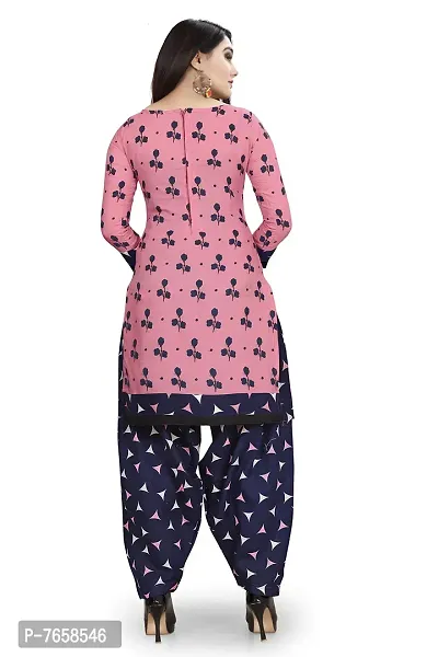 Rajnandini Women Black And Pink Cotton Printed Unstitched Salwar Suit Material (Combo Of 2)-thumb5