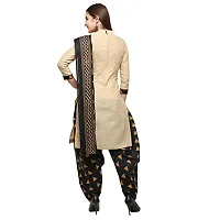 Rajnandini Women Grey And Beige Cotton Printed Unstitched Salwar Suit Material (Combo Of 2)-thumb3