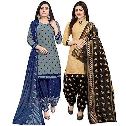 Rajnandini Women And Unstitched Salwar Suit Material (Combo Of 2)