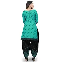 Rajnandini Women Light Green And Green Cotton Printed Unstitched Salwar Suit Material (Combo Of 2)-thumb2