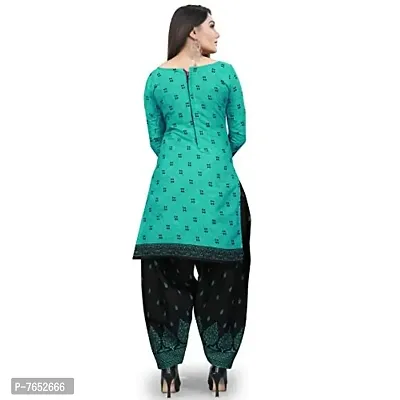 Rajnandini Women Light Green And Green Cotton Printed Unstitched Salwar Suit Material (Combo Of 2)-thumb3