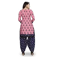 Rajnandini Women Light Green And Pink Cotton Printed Unstitched Salwar Suit Material (Combo Of 2)-thumb2