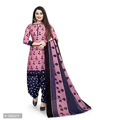 Rajnandini Women Light Green And Pink Cotton Printed Unstitched Salwar Suit Material (Combo Of 2)-thumb2