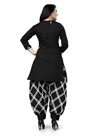 Rajnandini Black And Magenta Cotton Printed Unstitched Salwar Suit Material (Combo Of 2)(Joplvsm3988-Vsm4125)-thumb2