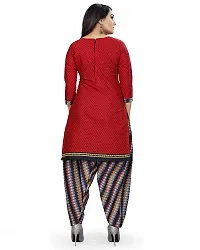 Rajnandini Maroon And Red Cotton Printed Unstitched Salwar Suit Material (Combo Of 2)(Joplvsm4114-Vsm4138)-thumb4