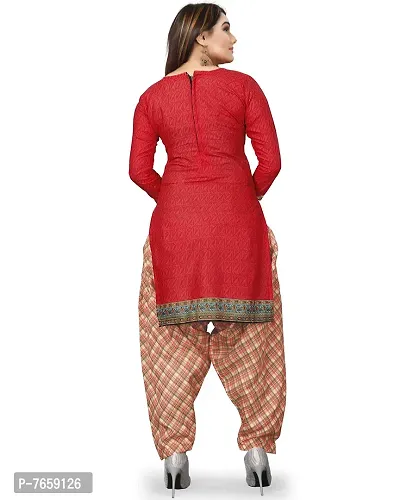 Rajnandini Maroon And Red Cotton Printed Unstitched Salwar Suit Material (Combo Of 2)(Joplvsm4114-Vsm4152)-thumb5