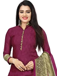 Rajnandini Women Cotton Unstitched Salwar Suit (Joplrp710-Joplvsm4005J_Beige_Free Size)(Pack Of 2)-thumb3