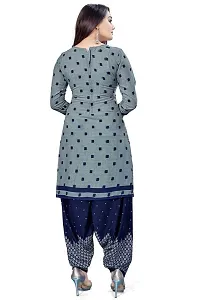 Rajnandini Women's Grey And Pink Cotton Printed Unstitched Salwar Suit Material (Combo of 2)-thumb2