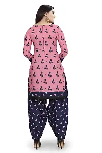 Rajnandini Women Blue And Pink Cotton Printed Unstitched Salwar Suit Material (Combo Of 2)-thumb4