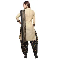 Rajnandini Women Beige And Olive Green Cotton Printed Unstitched Salwar Suit Material (Combo Of 2) (Free Size)-thumb3