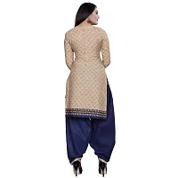 Rajnandini Women Cotton Printed Unstitched Salwar Suit Material (Combo Of 2) (Free Size_Beige And Beige )-thumb3