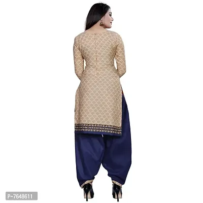 Rajnandini Women Cotton Printed Unstitched Salwar Suit Material (Combo Of 2) (Free Size_Beige And Beige )-thumb4