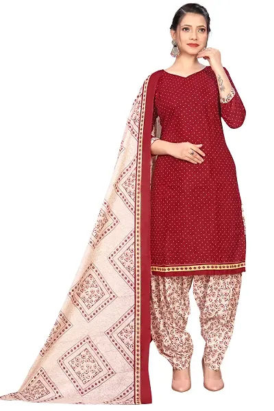 Beautiful Blend Kurta Bottom and Dupatta Set For Women