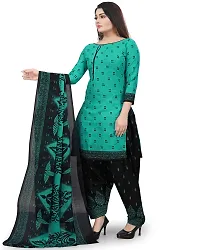 Green Cotton Dress Material Unstitched Dress Material For Women-thumb2