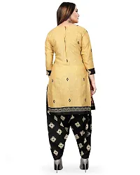 Rajnandini Women Beige Cotton Printed Unstitched Salwar Suit Material (Joplvsm4206)-thumb1