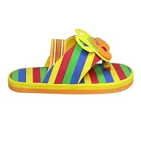 Bhains Ki Ankh Kids Unisex Casual Fashion Sandals Cum Slipper for 1.5-4.5 Years (Kids-Sandal-Mickey-Orange-9)-thumb2