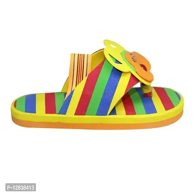 Bhains Ki Ankh Kids Unisex Casual Fashion Sandals Cum Slipper for 1.5-4.5 Years (Kids-Sandal-Mickey-Orange-9)-thumb3