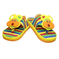 Bhains Ki Ankh Kids Unisex Casual Fashion Sandals Cum Slipper for 1.5-4.5 Years (Kids-Sandal-Mickey-Orange-9)-thumb3