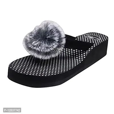 HD Women Trendy Soft Heel Flip Flop Slipper (HD-BAL-PHOL-BLACK-40)-thumb0