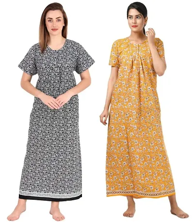 New In 100% cotton nighties & nightdresses Women's Nightwear 