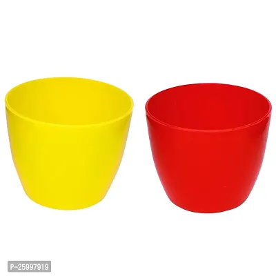 Stylish Small 5 Inch Flower Pots Set Pack Of 2