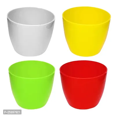 Stylish Small 5 Inch Flower Pots Set Pack Of 4