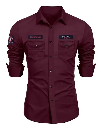 New Launched Cotton Blend Long Sleeves Casual Shirt 