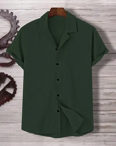 Stylish Trendy Popcorn Casual Shirts For Men