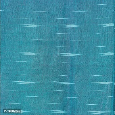 Sandeep Textile Bhagalpuri Handloom Unisex Cotton Ethnic Fabric (Blue, Sandeep Textile_55)-thumb2