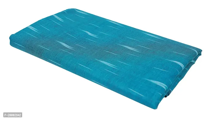 Sandeep Textile Bhagalpuri Handloom Unisex Cotton Ethnic Fabric (Blue, Sandeep Textile_55)-thumb5
